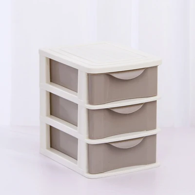 Storage Box L MSJO коробка для хранения Организатор разное для офиса Desktop/Кухня/Ванная комната PP небольшой ящик Multi Слои Пластик хранения Коробки бункеров - Цвет: Storage Box L
