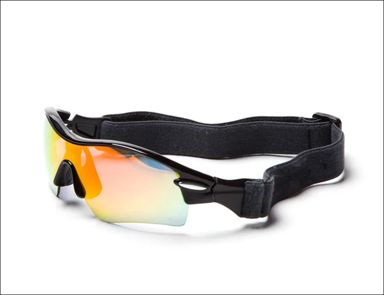 Фотохромные велосипедные очки поляризационные с обесцвечиванием