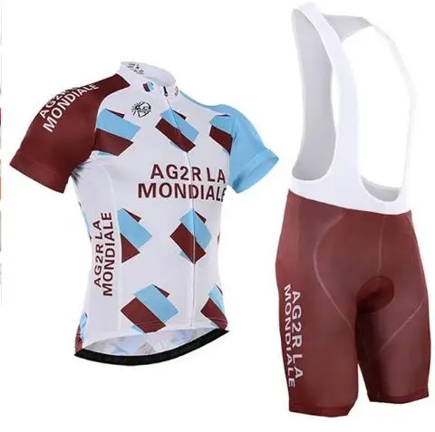 2018 Новая профессиональная команда AG2R высокое качество летняя дышащая Roupa