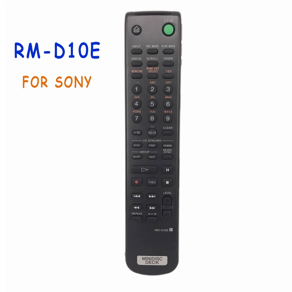 Новый оригинальный RM D10E rmD10E удаленного Управление для sony Minidisc двухслойные Remoto