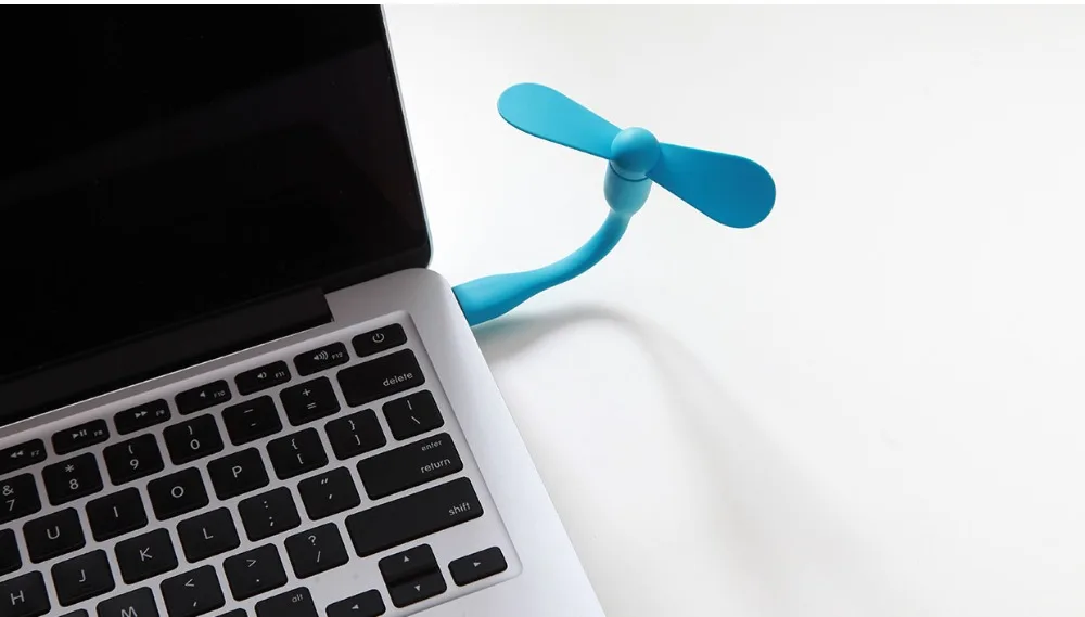 Оригинальный USB вентилятор Xiaomi Mijia гибкий портативный мини-вентилятор для