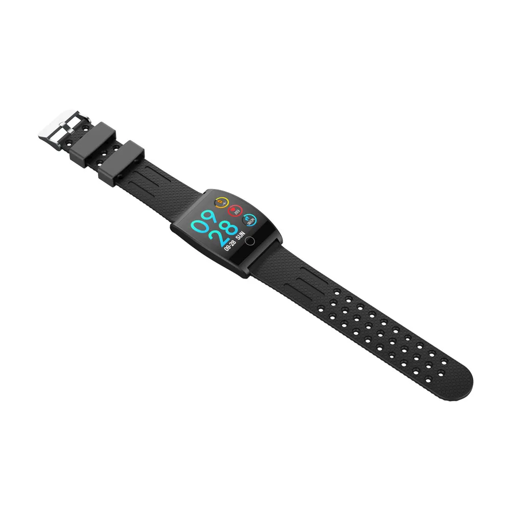 FATMOON QS05 Smart Браслет 1 3 дюйма Фитнес крови Давление монитор сердечного ритма IP67