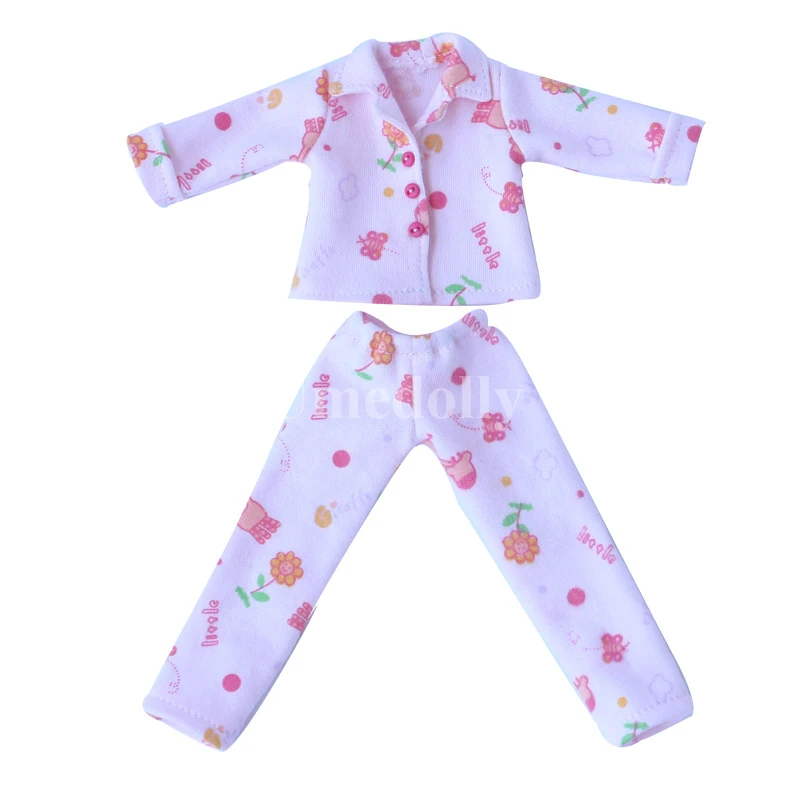 1 комплект ночная рубашка для кукол блайз пижама Licca Holala Medium Blyth Ixdoll 1/6BJD OB11