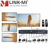 link mi tn701 7 in 1 out hd video rotator 1080p vgadphdmimobile signal input hd upscaling rotating switch video processor