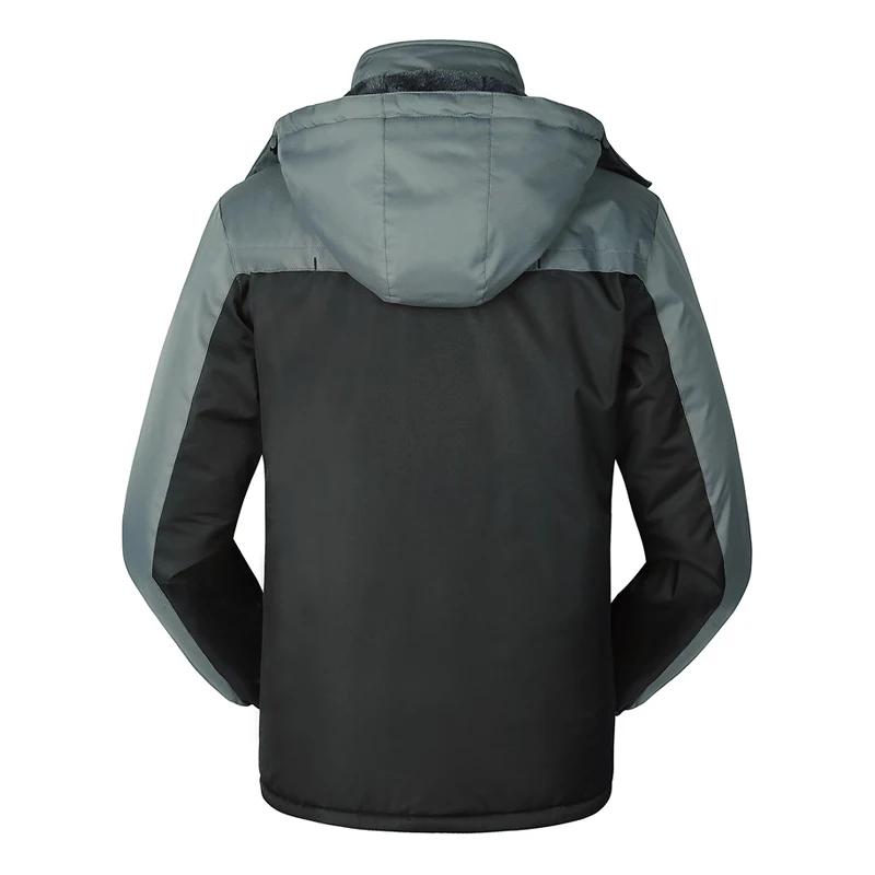Зимнее пальто для мужчин 6XL 7XL 8XL 9XL куртка плюс толстые бархатные куртки Мужская