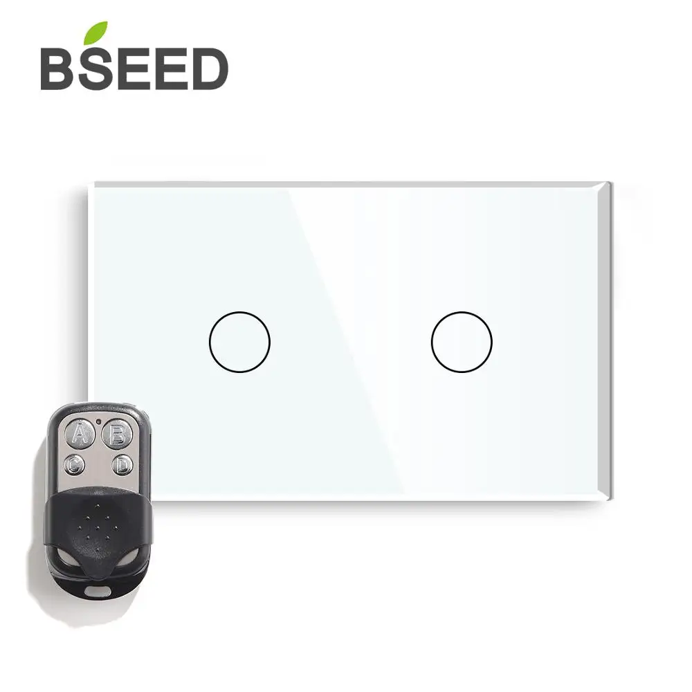 Сенсорный выключатель Bseed US 2 клавиши 1 канал канала дистанционный света с
