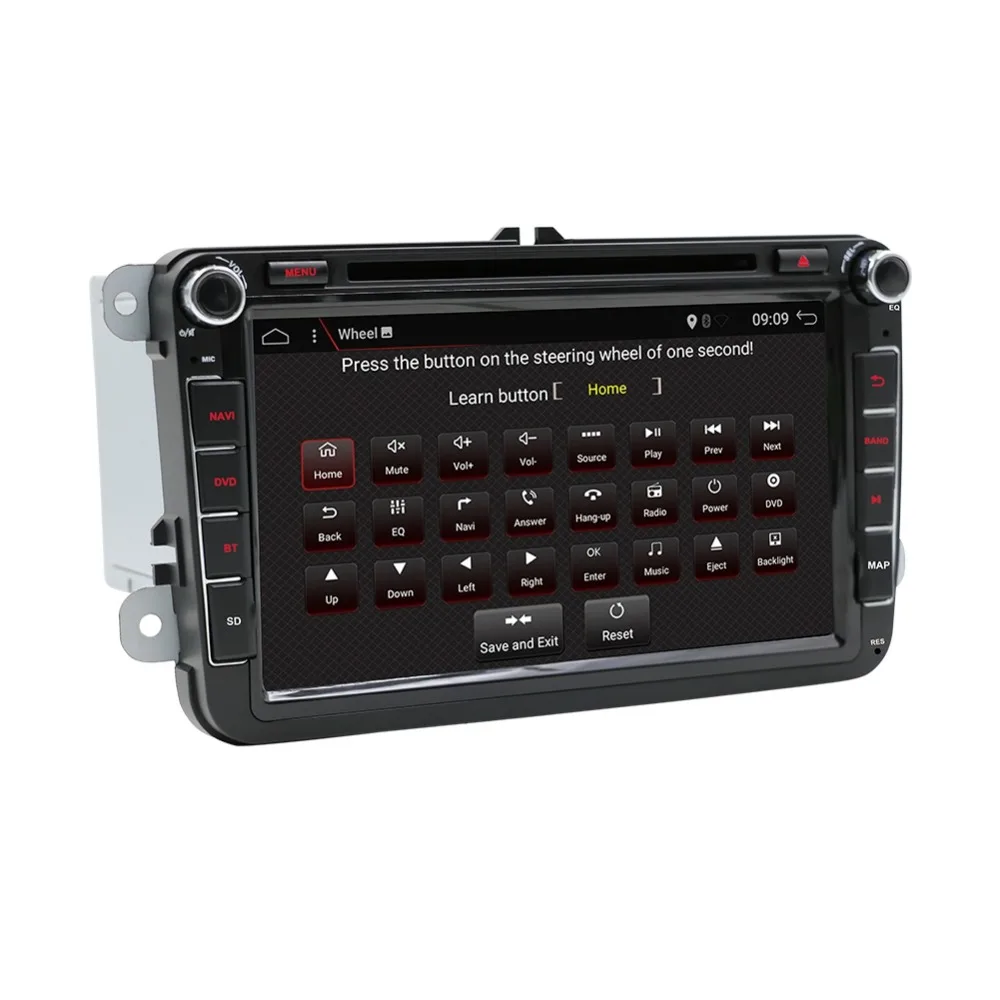 2 din Android 8,1 Восьмиядерный 2 Гб ОЗУ автомобильный DVD для Passat CC Polo GOLF 5 6 Touran EOS T5 Sharan Tiguan Skoda Seat Leon gps Радио BT