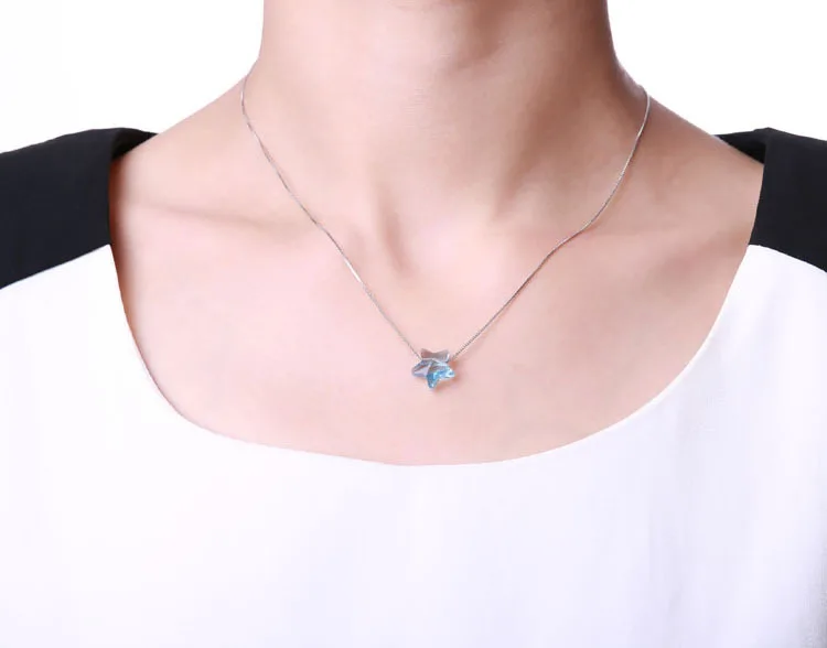 Модные ювелирные изделия лучшее качество 925 серебро кристаллами от Сваровски