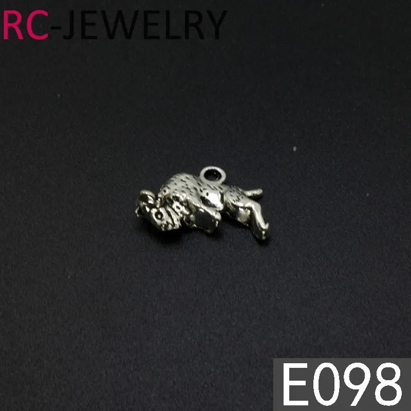 100 шт. тибетский серебряный крупного рогатого скота Подвески 18x16 мм #2626|charm charm|tibetan