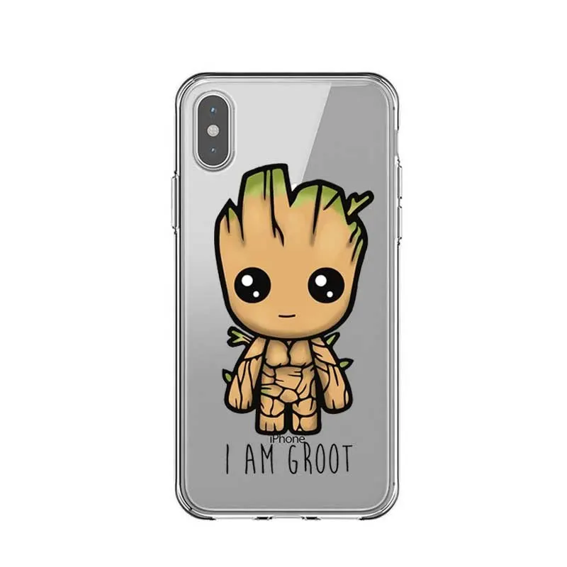 Мягкий прозрачный чехол Marvel Deadpool Sup Hero Joker Avengers Infinity War Thanos для iPhone X 5 5S SE 6 6splus 7 8 Plus XS