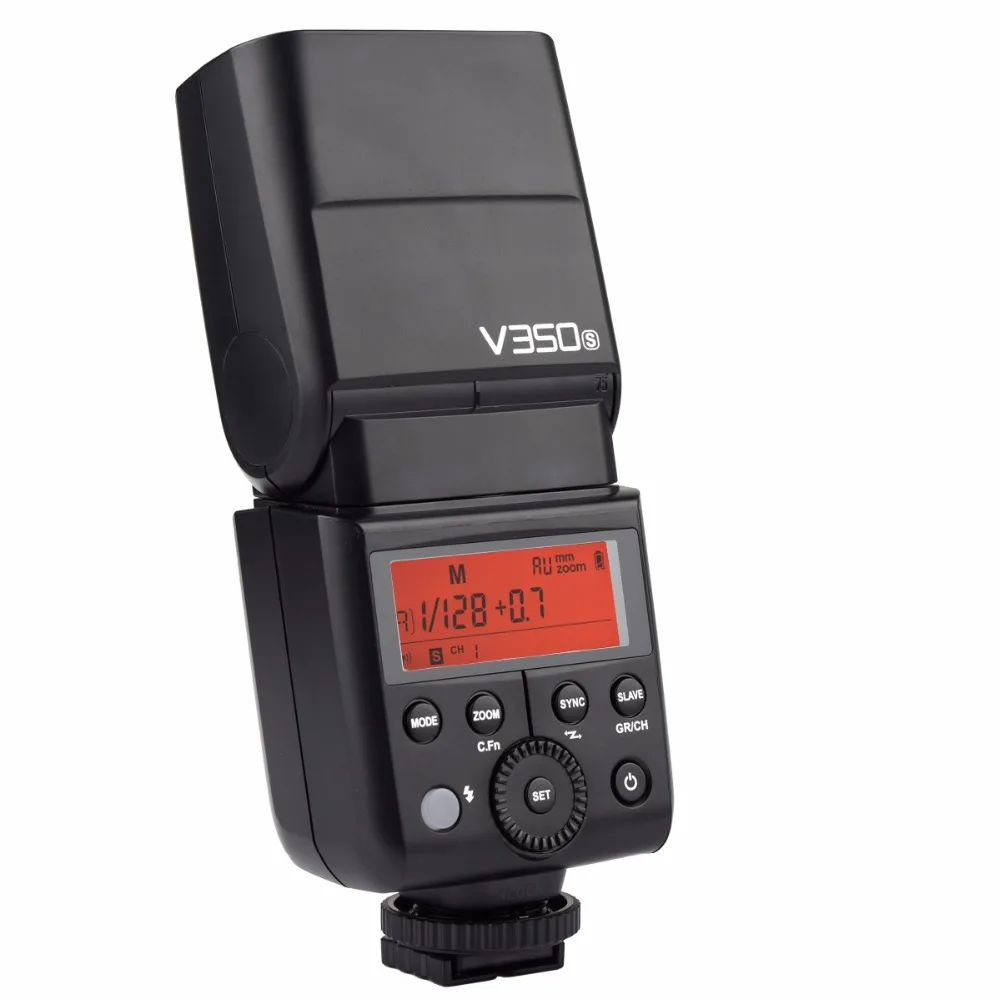 Godox V350S TTL 2 4G литий ионная камера Speedlite вспышка со встроенной перезаряжаемой