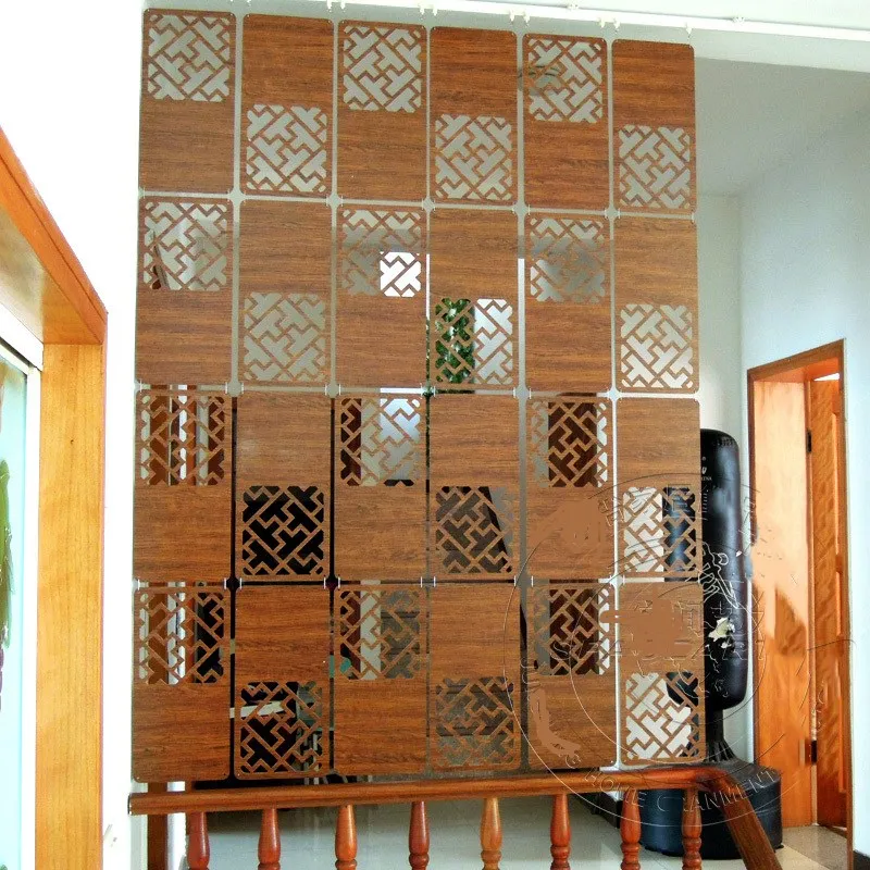 Деревянные экраны для украшения дома разделители комнат biombo separador de ambientes partent|wooden
