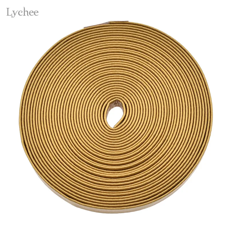 Lychee Life 5 м сплошной цвет из искусственной кожи ленты DIY ручной работы чокер ожерелье материал Одежда швейные изделия Аксессуары