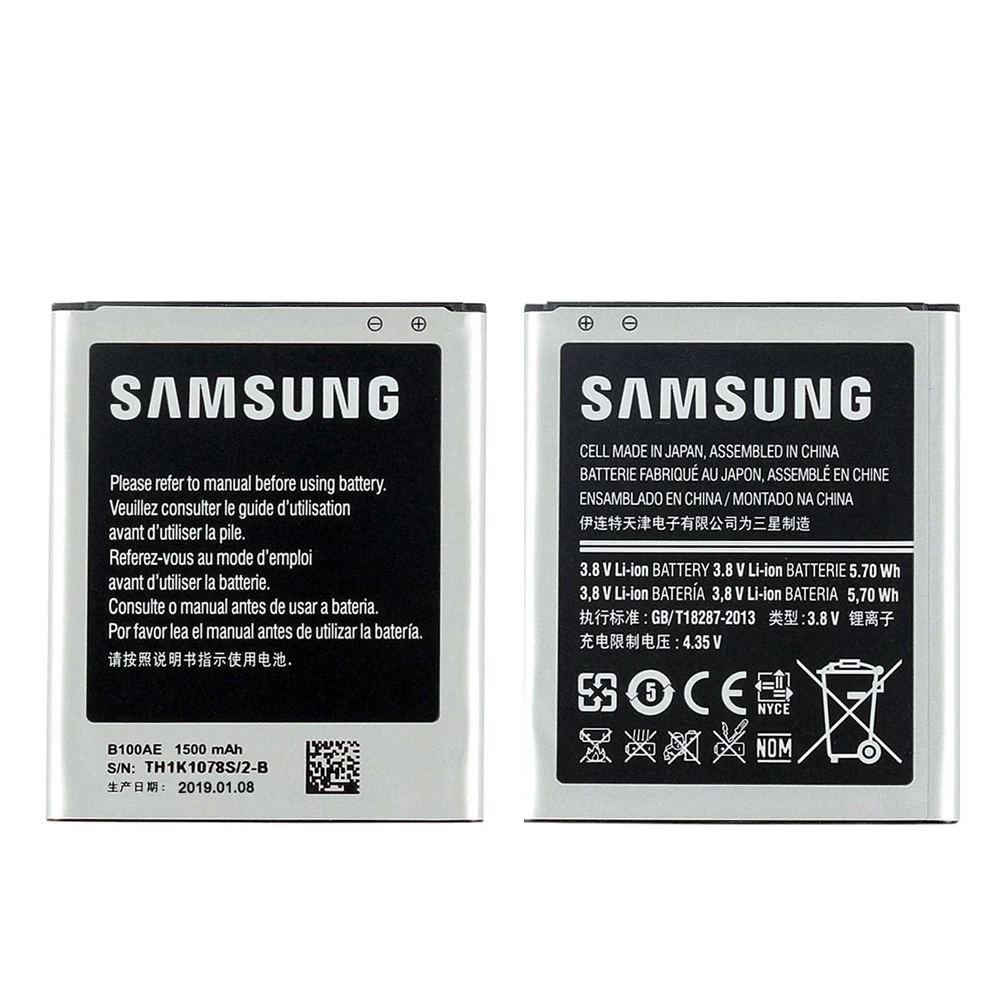 Оригинальный аккумулятор B100AE для Samsung Galaxy Ace 3 4 S7898 S7278 S7272 S7568i i679 S7270 S7262 i699i G313H