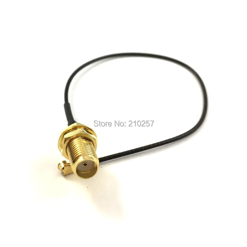 

5 шт. Sma to U. fl 1,13 Кабель 15 см Черный RF разъем Sma Female to Ipex