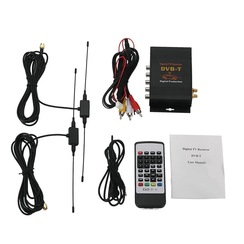 SMARTECH DVBT двойной тюнер цифровой ТВ приемник внешняя коробка мобильный для