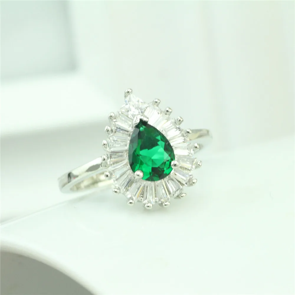 Новое корейское издание кольцо из чистого серебра 925 пробы с инкрустацией