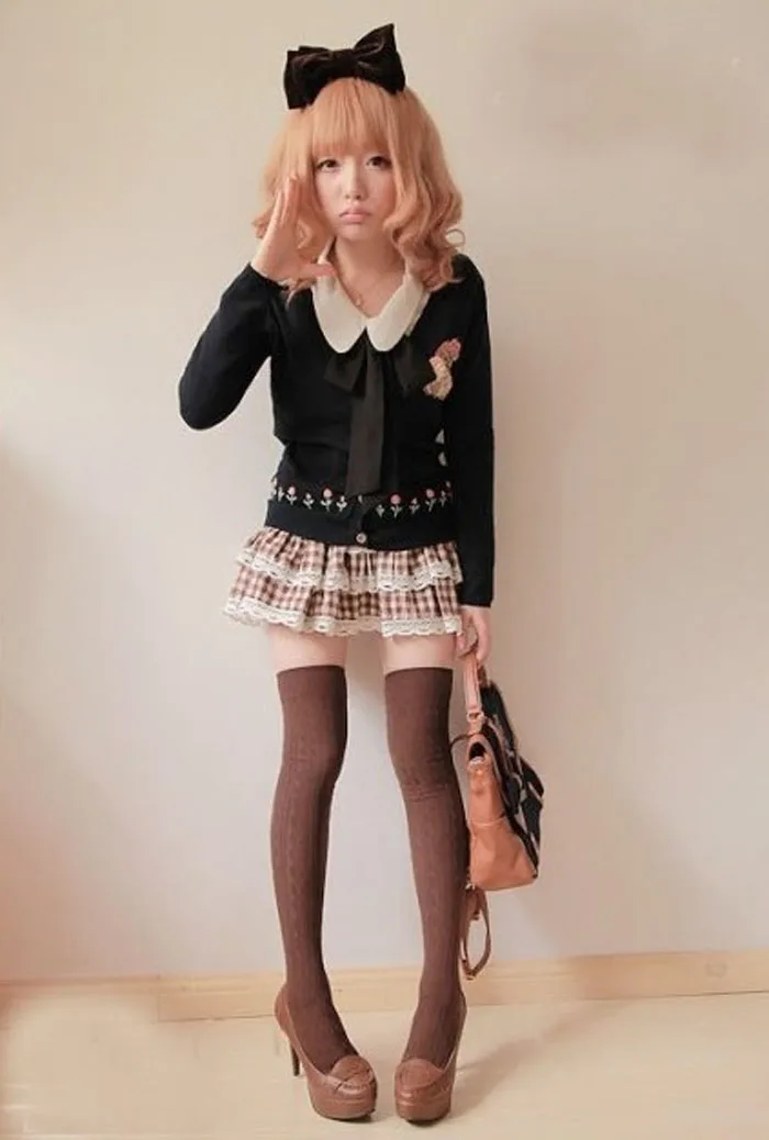 Лидер продаж сексуальные осенние хлопковые носки выше колена эластичные длинные