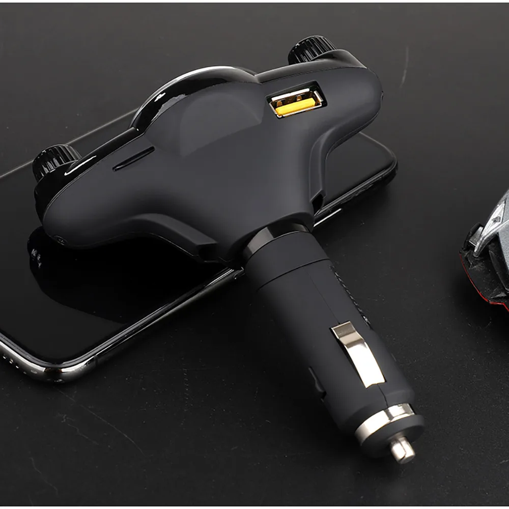 Авто многофункциональный автомобильный набор, Handsfree, Беспроводной Bluetooth FM передатчик ЖК-дисплей MP3 плеер USB Зарядное устройство винтажный радиоприёмник SD карты H128