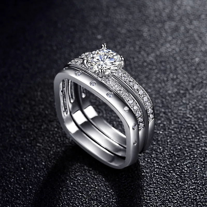 Queen Lotus нежное женское ювелирное изделие маленькое кольцо серебряного цвета с