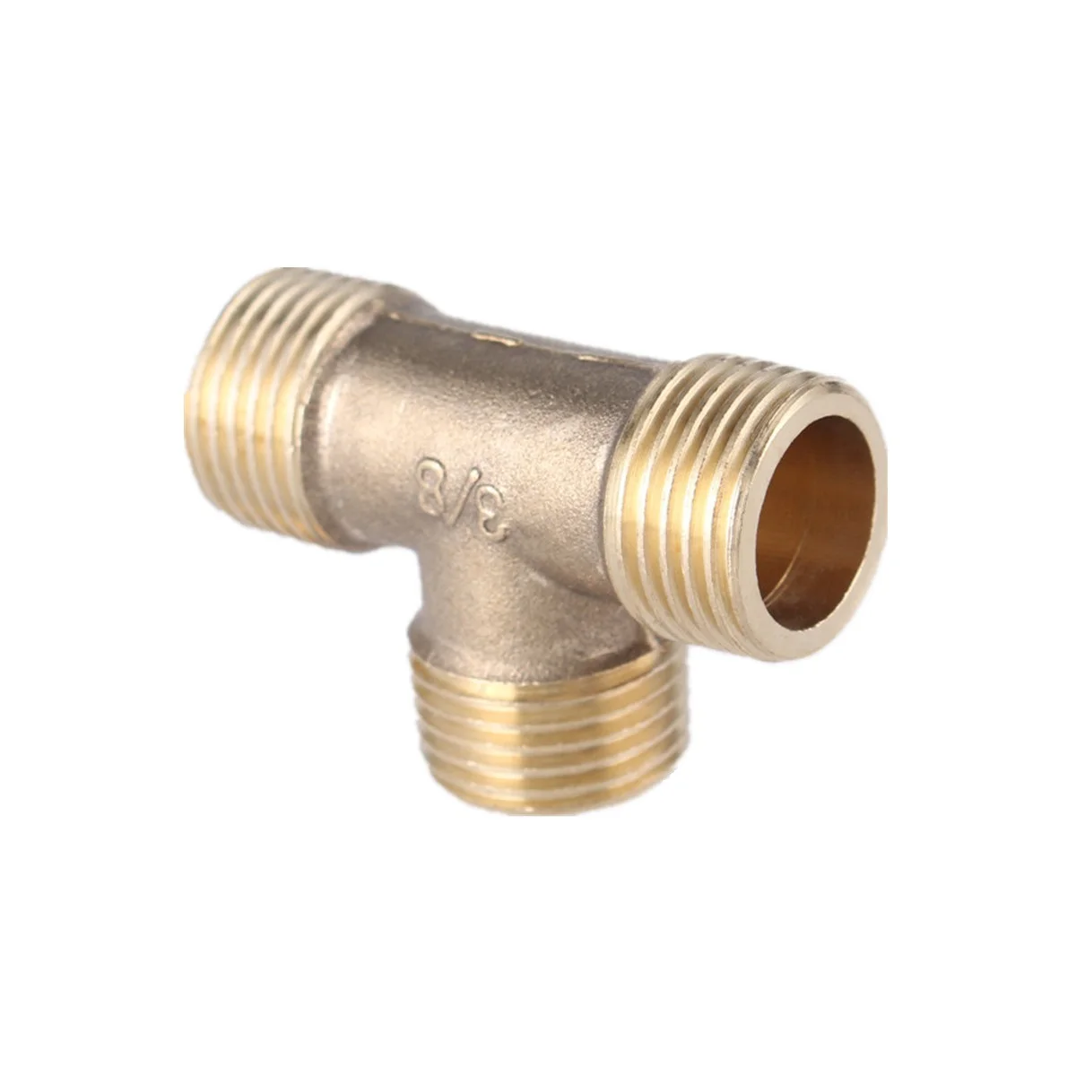 3 сторонний тройник Т образной формы 1/8 &quot1/4&quot 3/8 &quot1/2&quot BSP латунный фитинг для