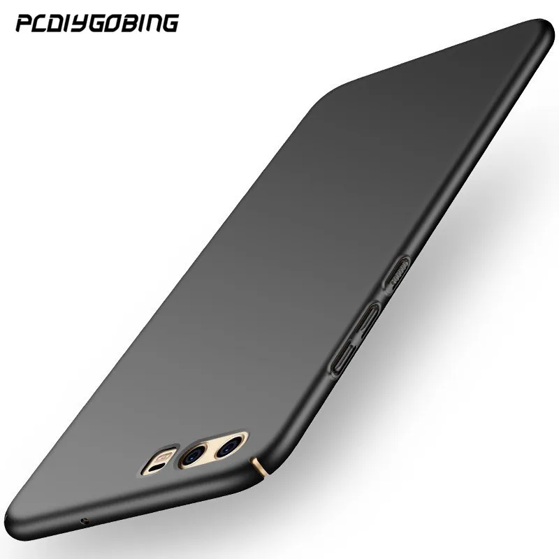 PDGB Hard PC Micro-Matte Cover For Huawei P9 P10 Plus P8 Lite 2017 mini P20 Pro GR3 Y5 Y6 Y7 Prime 2018 Y9 P Smart Case |