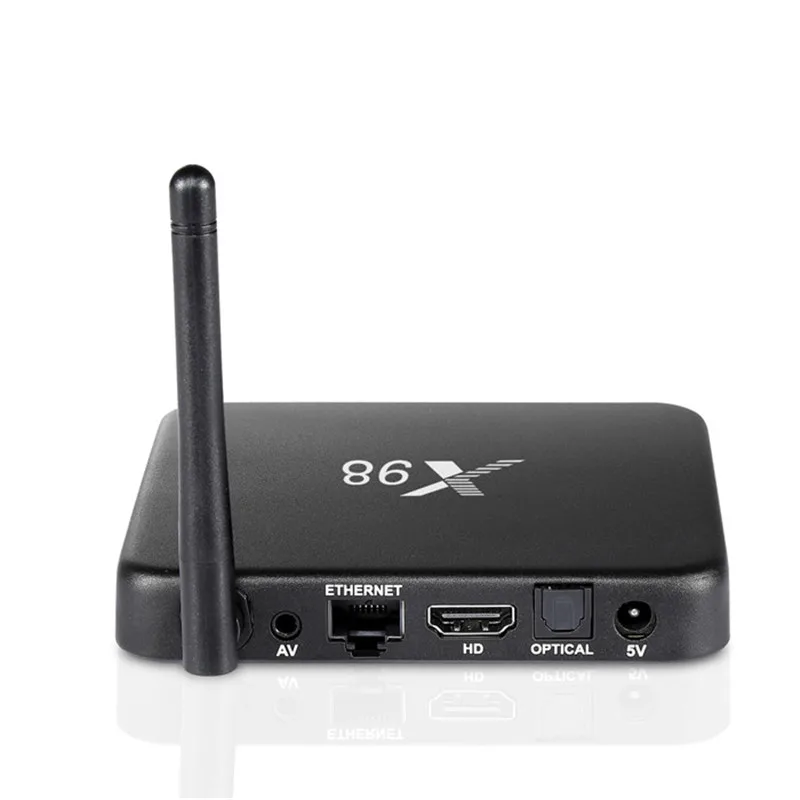 3 шт четырехъядерный Смарт медиаплеер ТВ X98 S905 2G 16G Kodi16.0 android 5 1 приставка |