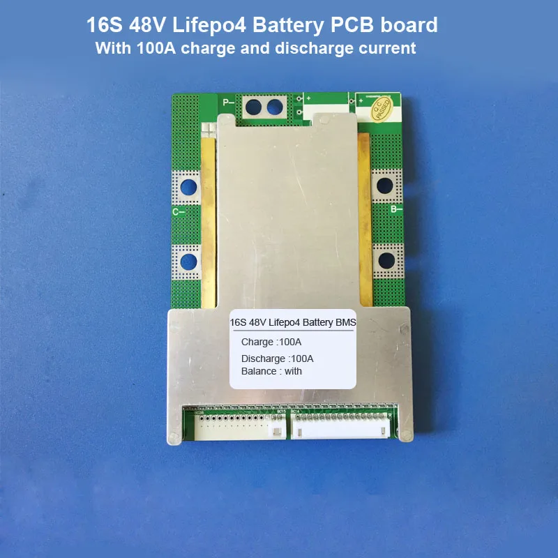 Аккумуляторная батарея 16S 48 В Lifepo4 BMS и 58 4 в или 57 6 для электрического скутера