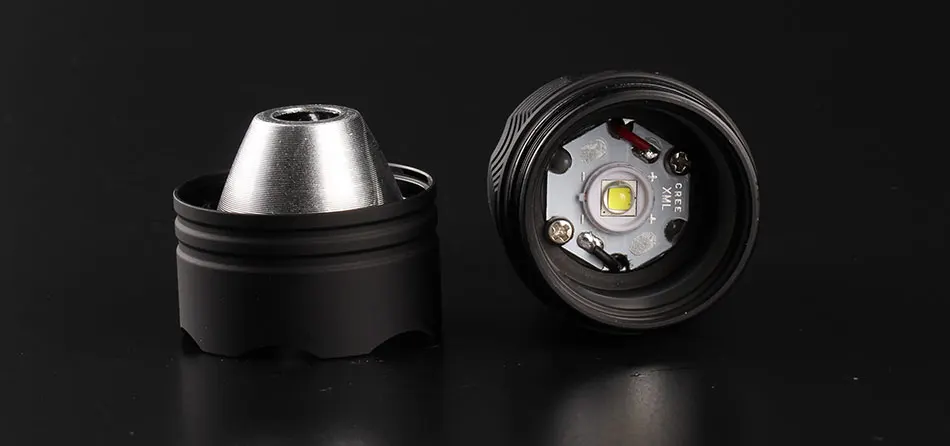 Конвой M1 Cree XM-L2 U2-1A 2 группы 3/5-Режим светодиодный фонарик 1*18650/AMC7135* 6/HA-III