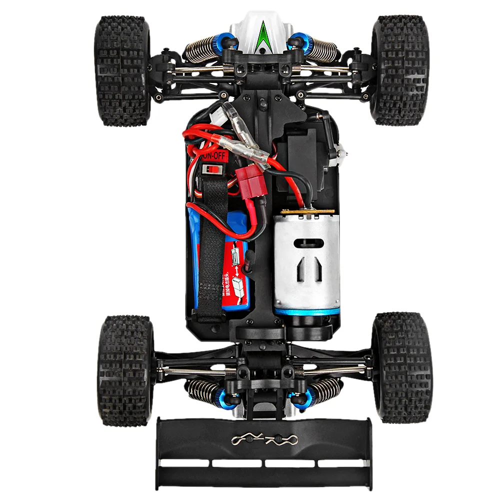 Обновлен WLtoys A959-B 1:18 Масштаб 2 4 г 4WD 70 км/ч удаленного Управление внедорожник