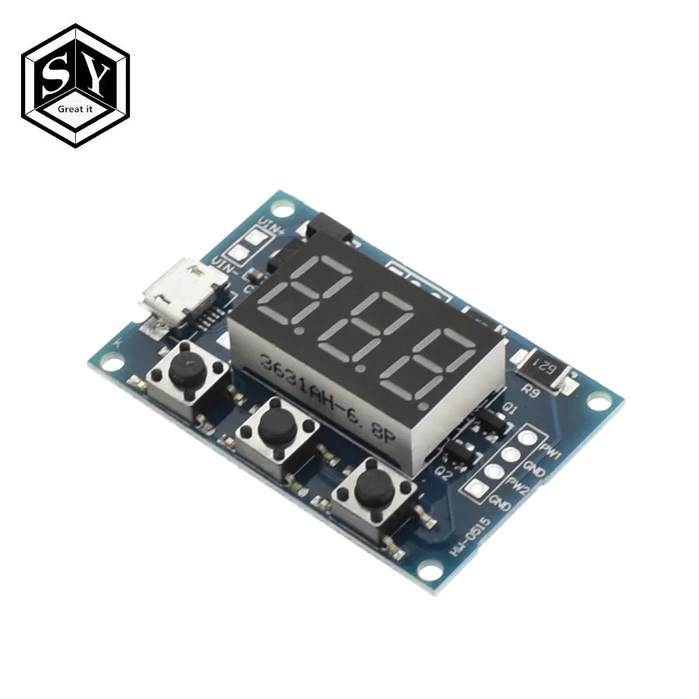 1 шт. DC5 30V/микро Usb 5 V Мощность независимый генератор pwm 2 канала двухсторонний