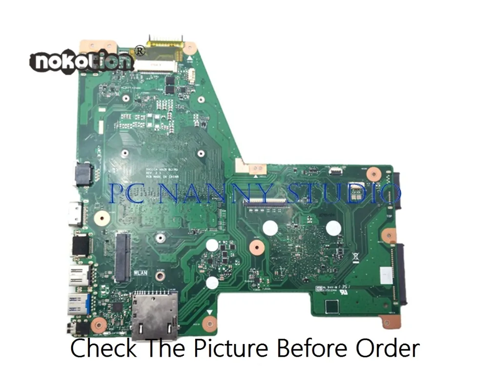 PCNANNY для ASUS X451C X451CA F451 F451C материнская плата 1007U HM70 DDR3 GMA HD 3000