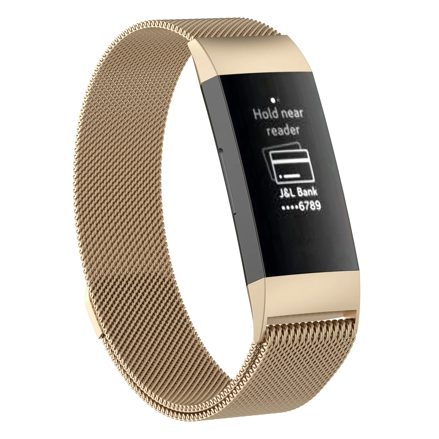 Для Fitbit Charge 3 Band Milanese для Fitbit Charge 3 Milanese Band Магнитный Петля из нержавеющей стали умный ремешок для часов на замену