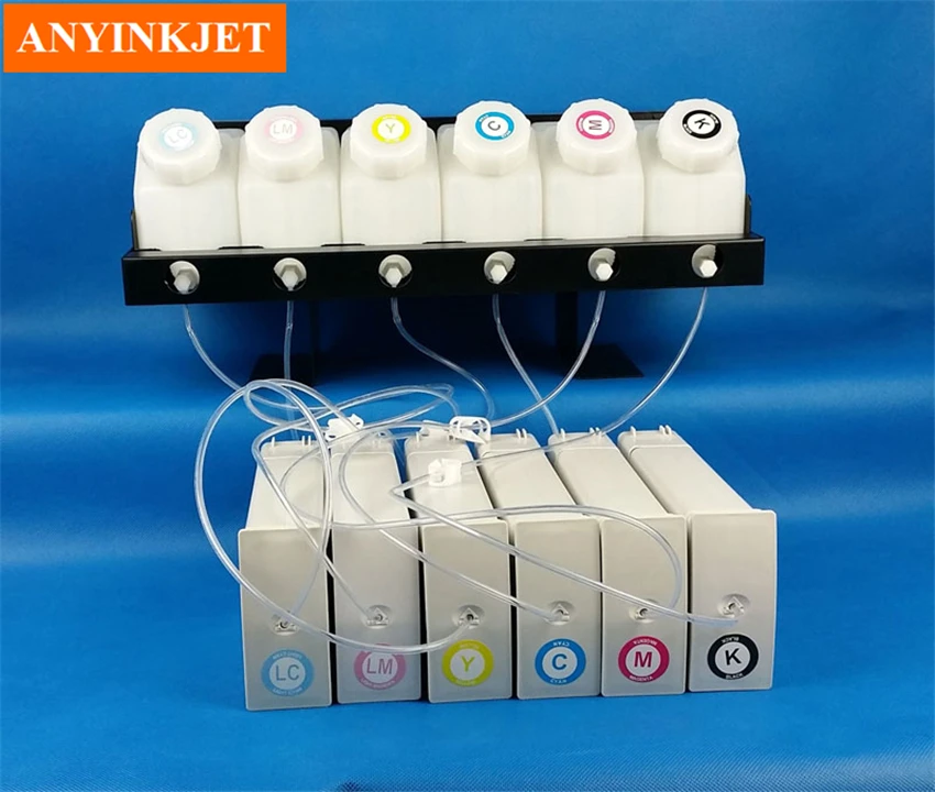 Ciss ink system with chip decoder for HP Designjet 5000 5100 5500 large format printer