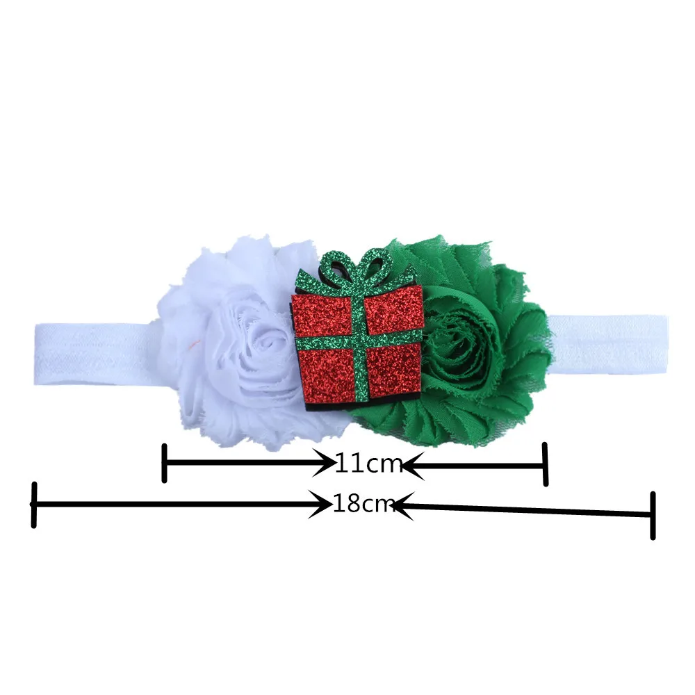 Cute Baby Toddler Infant Headband Christmas Stretch Hairband Photo Prop Gift Red and Green Tree party 827 | Детская одежда и обувь