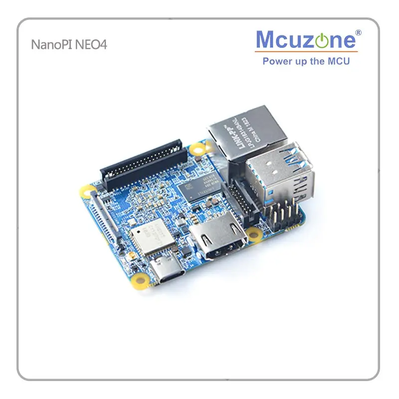 FriendlyELEC NanoPi NEO4 1 ГБ DDR3 Rockchip RK3399 Встроенный Wi-Fi/BTmodule поддерживает Android Ubuntu