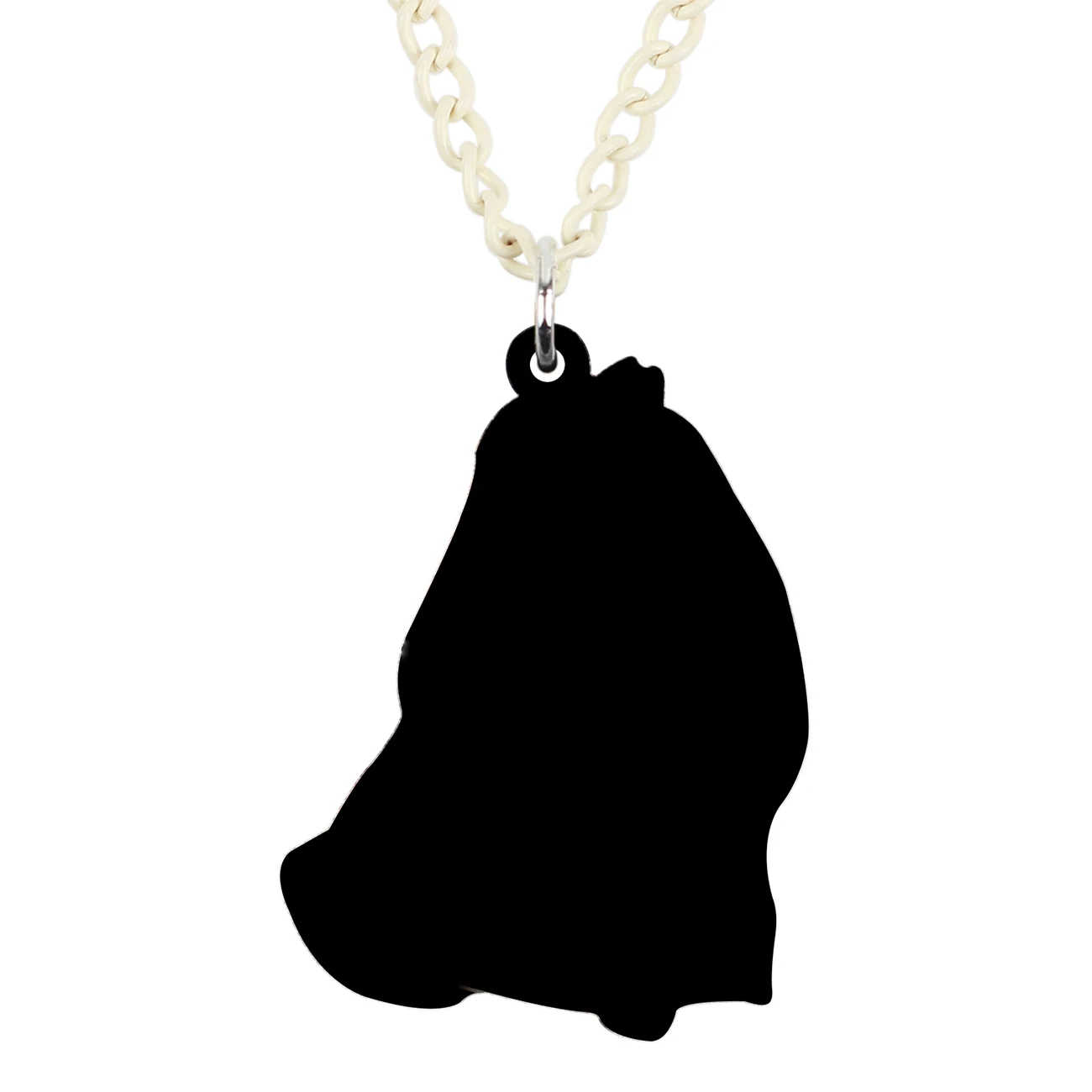 WEVENI акриловая улыбающаяся грубая колли шелти подвеска для ожерелья собак свитер