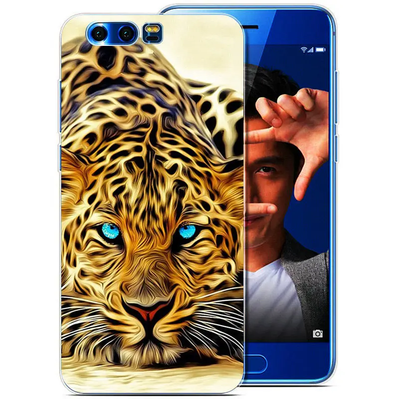 Прозрачный силиконовый чехол Arvin для Huawei Honor 9 мягкий из ТПУ тонкий Чехол премиум