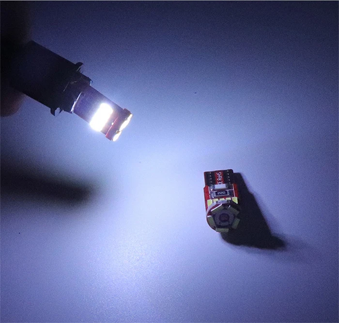 10 шт. 15SMD T10 4014 светодиодный автомобильный боковой габаритный светильник лампа