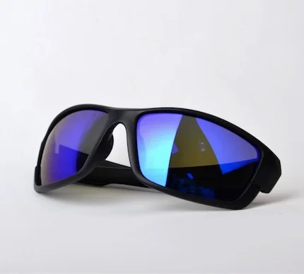 matte black blue Продвижение поляризованные Солнцезащитные очки Для мужчин Брендовая Дизайнерская обувь Для мужчин очки Очки высокое качество низкая цена очки 0503 - Цвет линз: matte black blue
