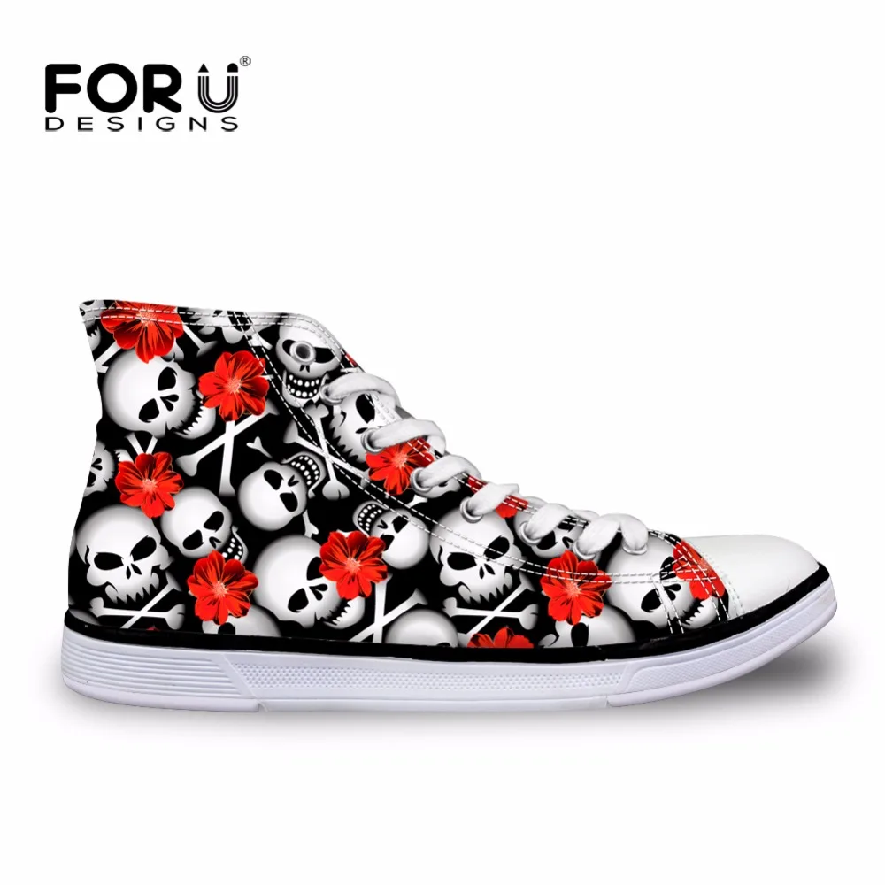 FORUDESIGNS/2018 Модная высокая Вулканизированная парусиновая обувь для мужчин Осенние