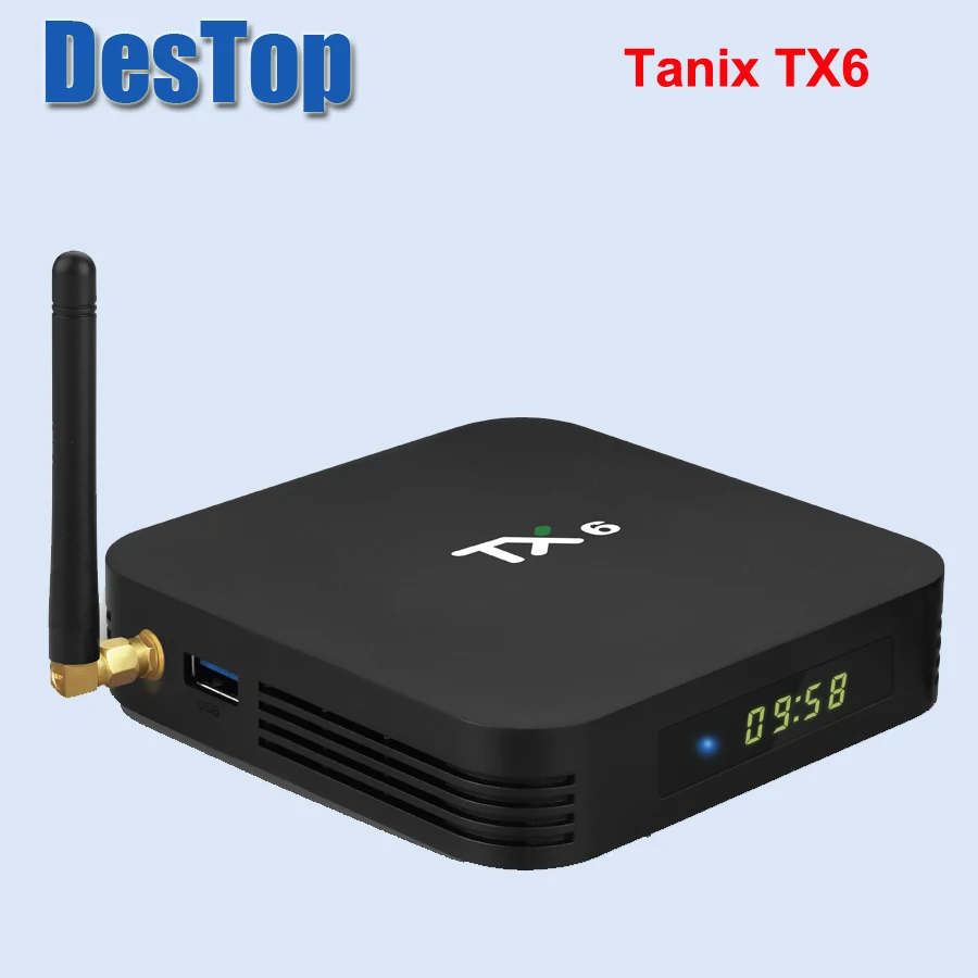 TX6 Smart Android 7,1 ТВ приставка 4G 32G Allwinner H6 четырехъядерный 2,4G+ 5G двойной Wifi BT 4,1 телеприставка 4K HD H.265 медиаплеер