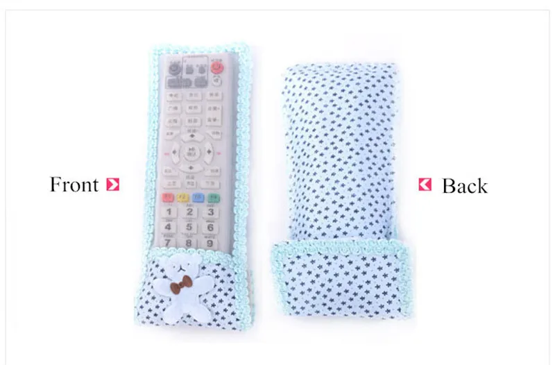 1 шт. тканевый ТВ пульт дистанционного управления мультяшный кружевной