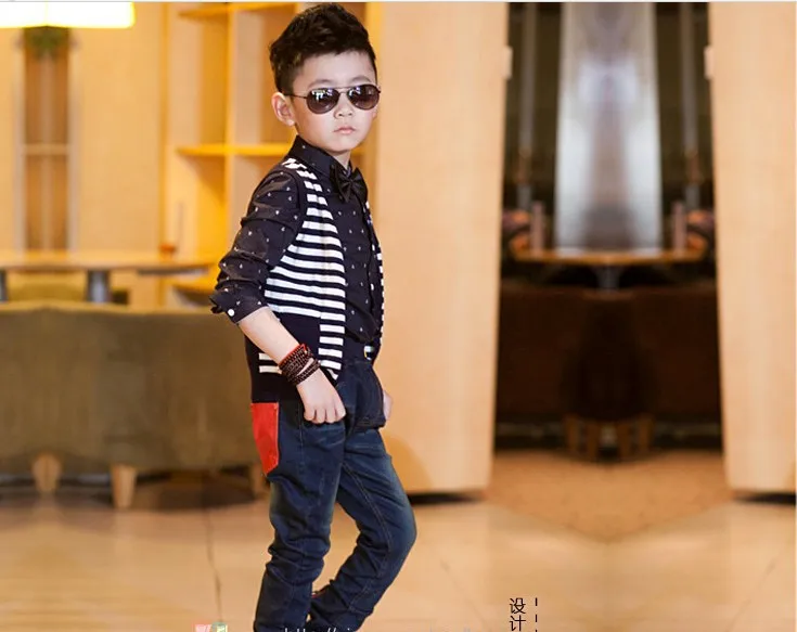 Han edition children children's wear jeans pants 2013 boys in spring tide | Мать и ребенок