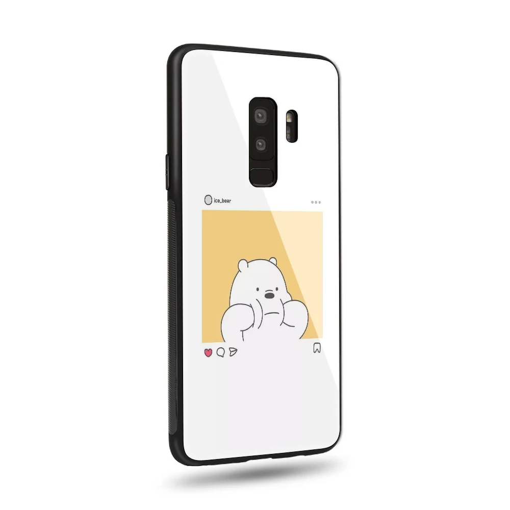Наша вся правда о медведях закаленное Стекло чехол для телефона для Samsung galaxy S8 плюс S9 S10 плюс своими руками, на заказ чехол для телефона для galaxy note 8 9 крышка - Цвет: 20426