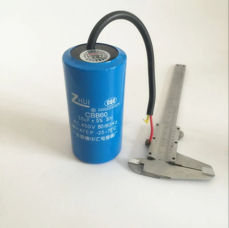 AC Motor Capacitor Washing Machine Start CBB60 450VAC 30uF | Обустройство дома