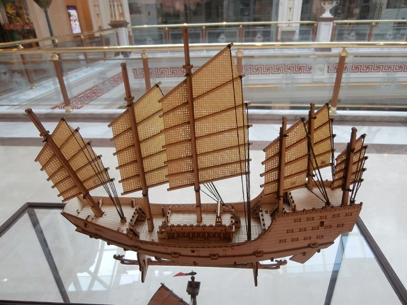 Комплект модели корабля Нет масштаб Китай деревянный парусник ZHENG Hes сокровище-модель корабля Z004