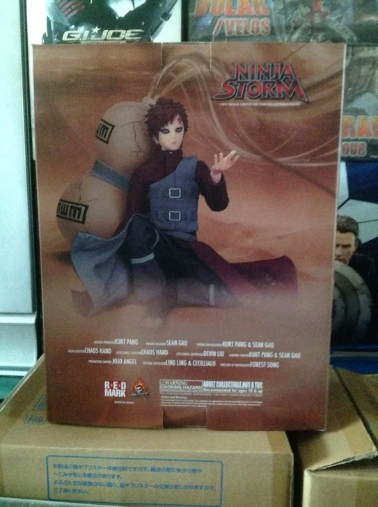Модель фанатов надувные игрушки наруто 30 см высотой 1/6 Гаара фигурка игрушка для коллекции