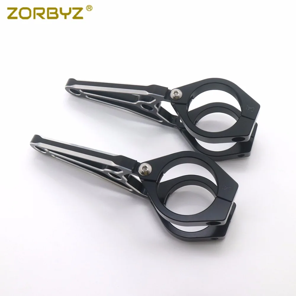ZORBYZ мотоцикл 39 мм CNC кронштейн для крепления фар вилка поворотные зажимы Harley Honda
