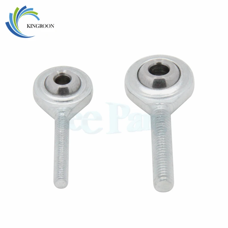 2 шт./лот M3 M4 подшипники рыбий глаз 3D принтеры части стержня концы соединения резьба алюминий SI4T/K SI3T/K рыбий глаз часть рыбий глаз аксессуар